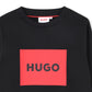 HUGO BOYS BLACK SWEATSHIRT G01184