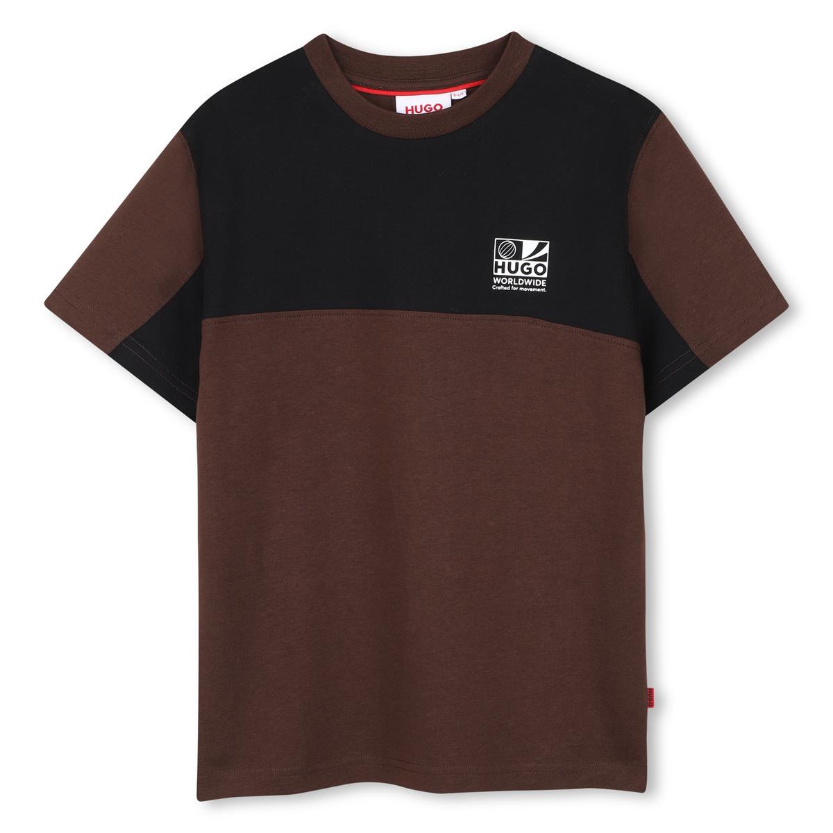 HUGO BOYS COFFEE T SHIRT G01246