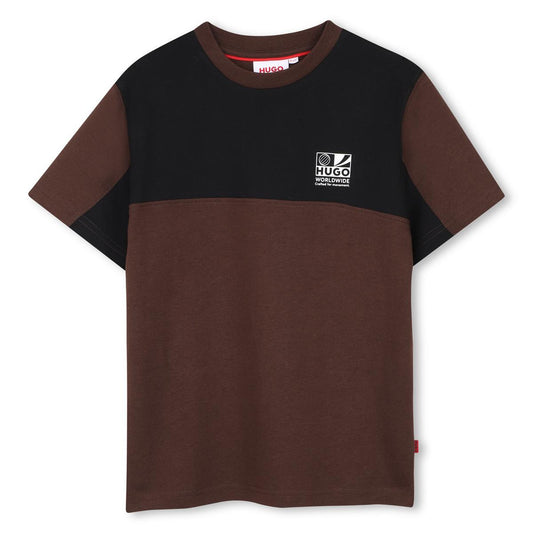 HUGO BOYS COFFEE T SHIRT G01246