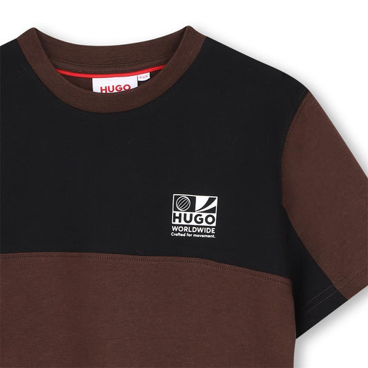 HUGO BOYS COFFEE T SHIRT G01246