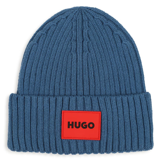 HUGO BOYS BLUE PULL ON HAT G01314