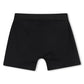 HUGO BOYS BLACK PCK 3 BOXER SHORTS G01348