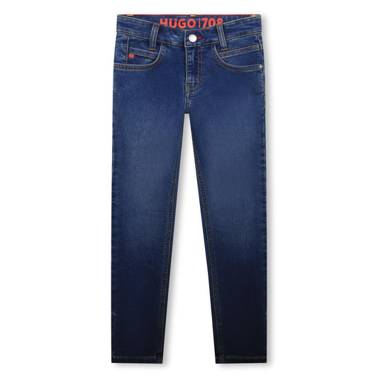 HUGO Boys Blue Denim Jeans **Slim Fit**