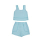 MAYORAL GIRL/TEEN AQUA SHELL SHORT SET 6.213