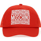 MOSCHINO RED BASEBALL CAP HOX00W