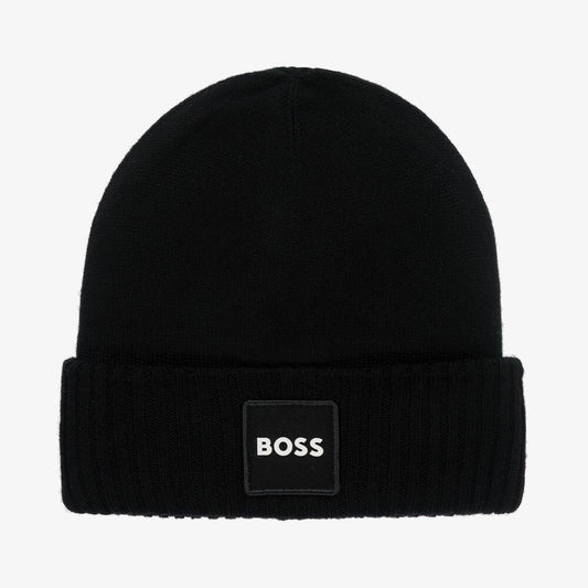 Boss Boys Black Logo Hat