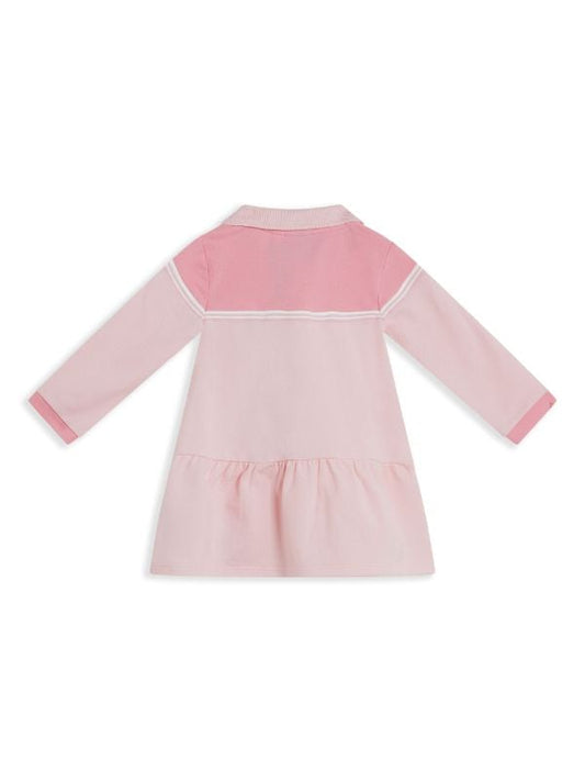 BOSS PALE PINK POLO DRESS J51078