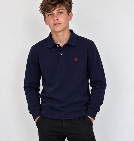 RALPH LAUREN NAVY POLO SHIRT 03634032