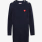 HUGO GIRLS NAVY DRESS G01280