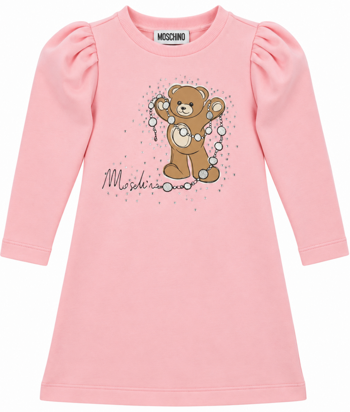 MOSCHINO GIRLS SUGAR ROSE DRESS HCV0FC