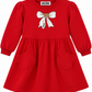 MOSCHINO BABY/TODDLER GIRLS RED DRESS MAV0CU