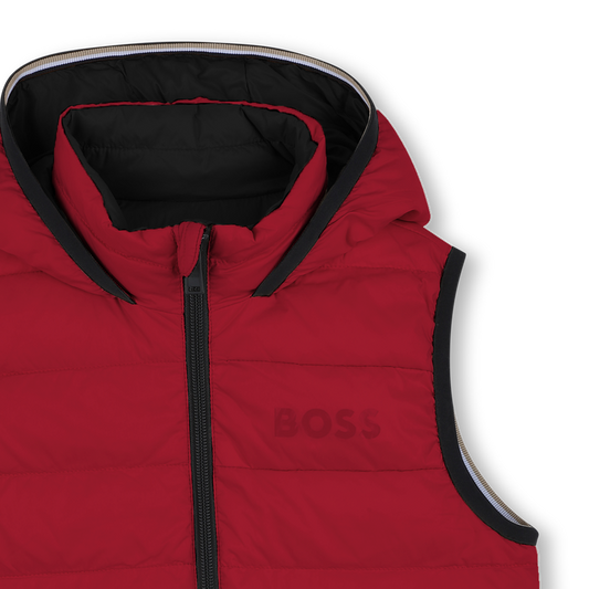 BOSS BOYS RED REVERSIBLE BODYWARMERJ52395