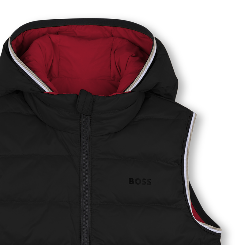 BOSS BOYS RED REVERSIBLE BODYWARMERJ52395