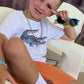 LACOSTE BOYS T SHIRT & SHORTS SET 847559
