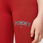 TOMMY HILFIGER RED LEGGINGS