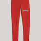 TOMMY HILFIGER RED LEGGINGS