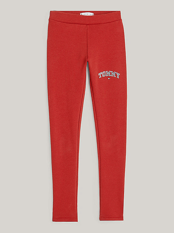 TOMMY HILFIGER RED LEGGINGS