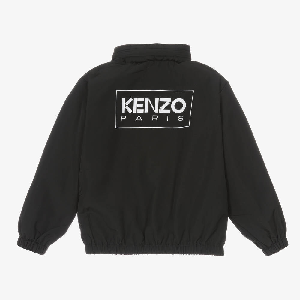 KENZO Kids Boys Black Logo Tracksuit