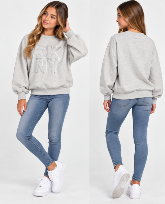 DKNY BEIGE SWEATSHIRT D62904