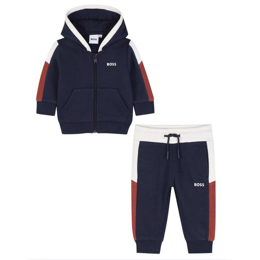 BOSS BABY BOY/TODDLER TRACKSUIT SET J53480/J53468