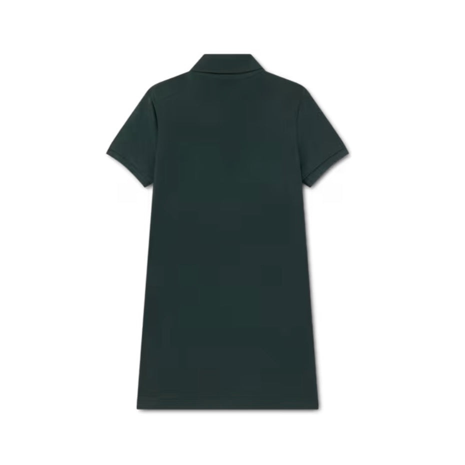 Lacoste Pique Polo Dress in Sinople Green 447066