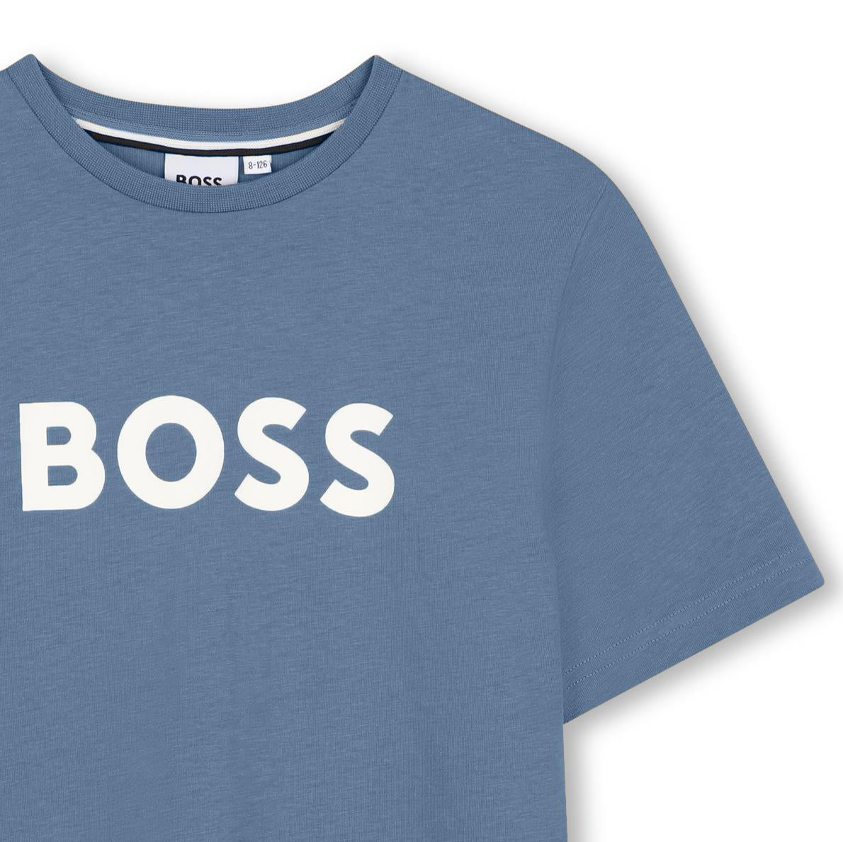 BOSS BOYS LAVENDER BLUE T SHIRT J52711