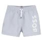 BOSS BABY/TODDLER PALE BLUE SWIM SHORTS J53172
