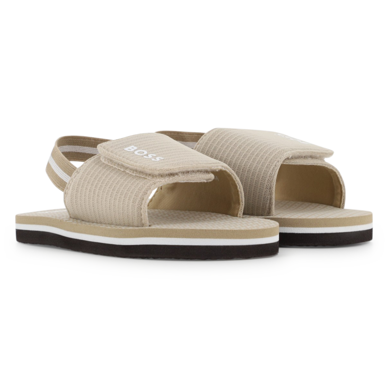 BOSS TODDLER/KID STONE SLIDERS J52820