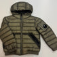 C.P.COMPANY BOYS GREY PADDED JACKET CNS00S