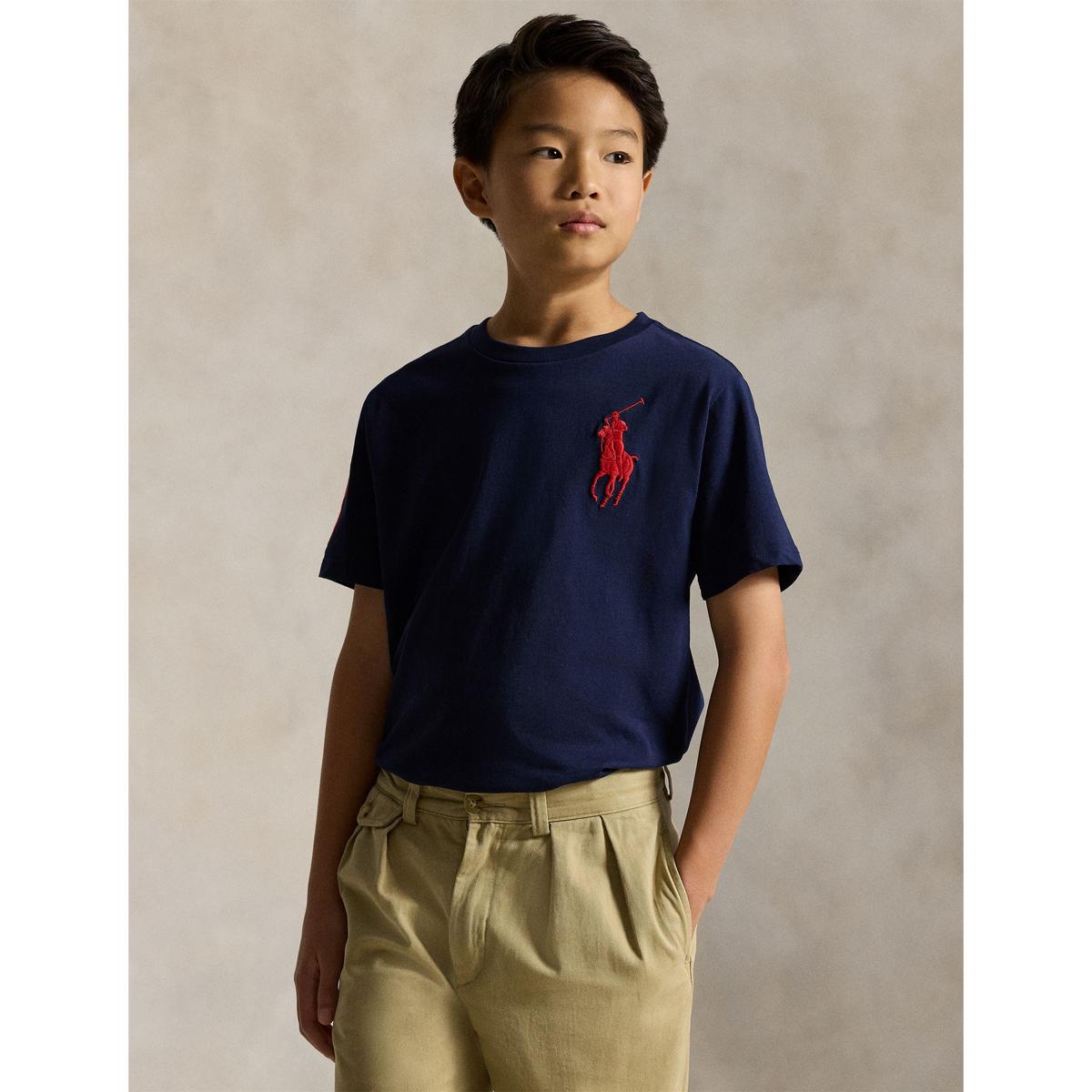 RALPH LAUREN NAVY S/S T SHIRT 32907039