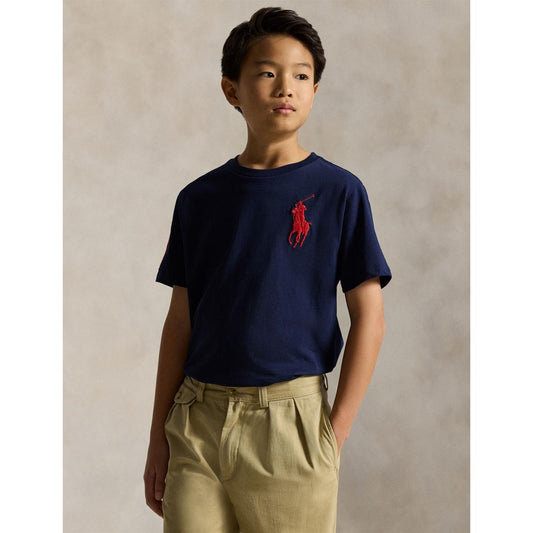 RALPH LAUREN NAVY S/S T SHIRT 32907039