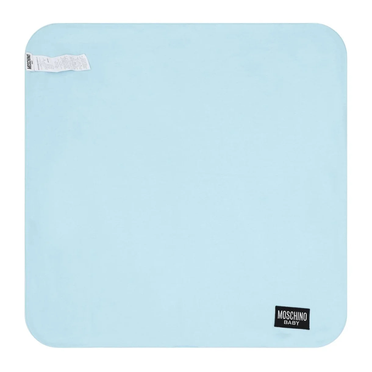 MOSCHINO BABY BOY SKY BLUE BLANKET MUB00O