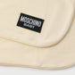 MOSCHINO BEIGE BABY BLANKET MUB00O