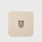 MOSCHINO BEIGE BABY BLANKET MUB00O