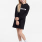 MOSCHINO BLACK HOODIE DRESS HDV0IC