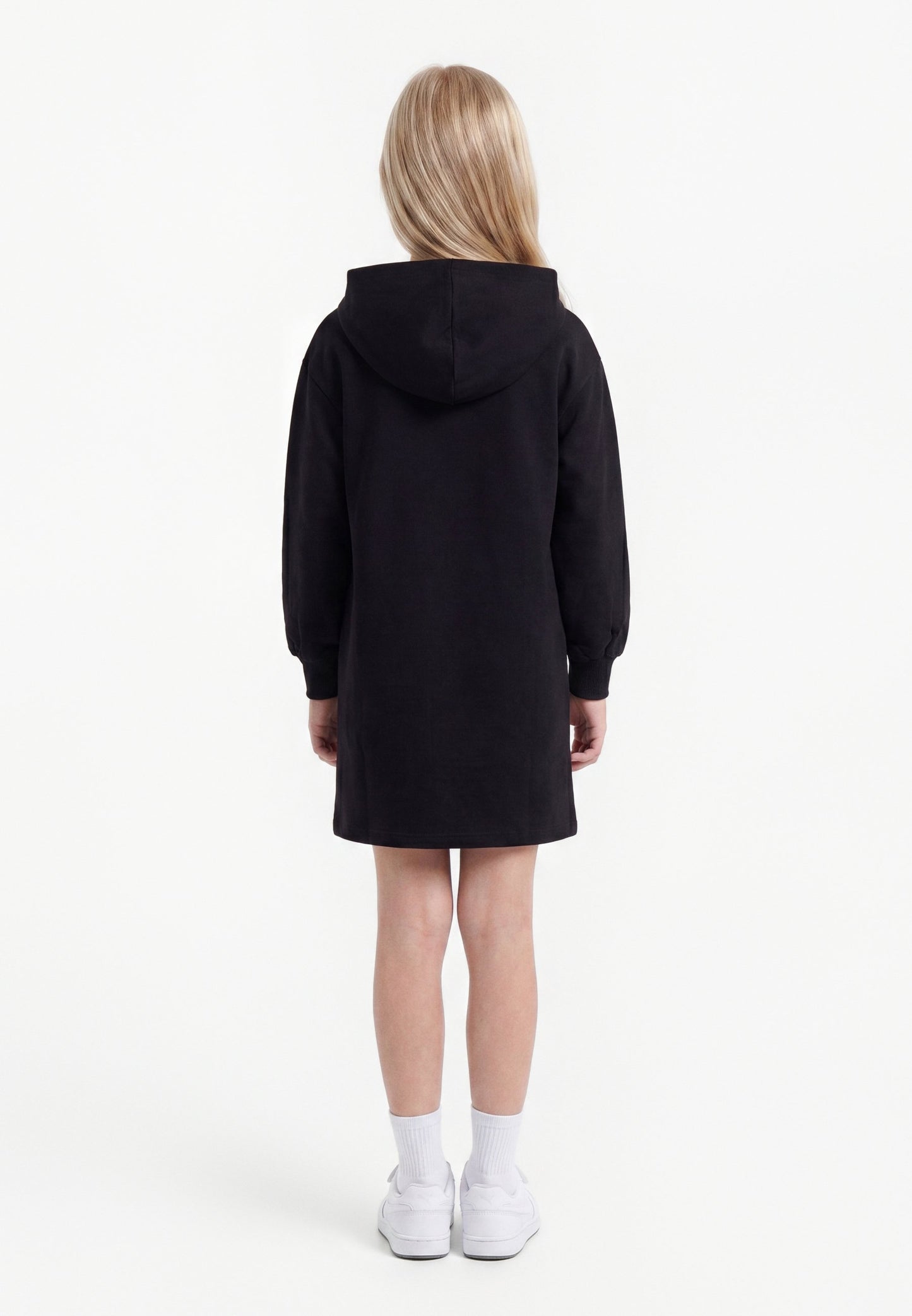 MOSCHINO BLACK HOODIE DRESS HDV0IC