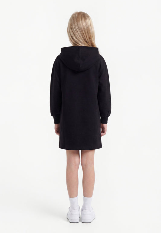 MOSCHINO BLACK HOODIE DRESS HDV0IC