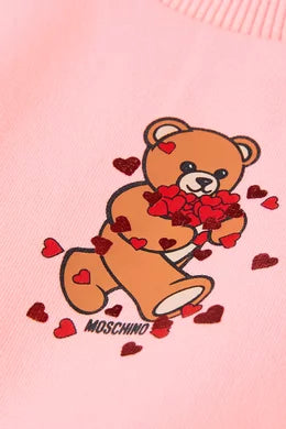MOSCHINO BABY/TODDLER SUGER ROSE DRESS MAV0CW
