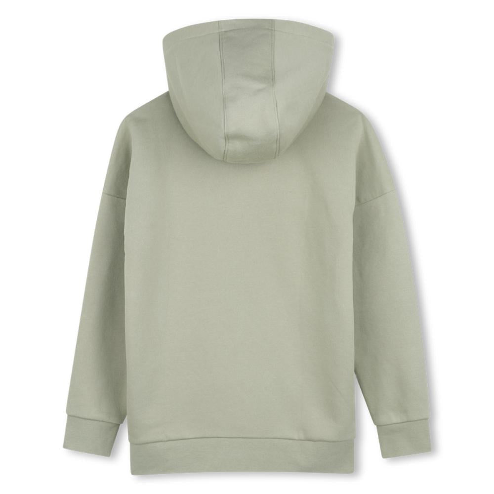 BOSS BOYS HOODY IN ELM GREEN J53396