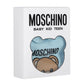 MOSCHINO BABY SKY BLUE BABYGROW WITH GIFT BOX MUY09O