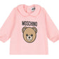 MOSCHINO BABY PINK BABYGROW WITH GIFT BOX MUY09O