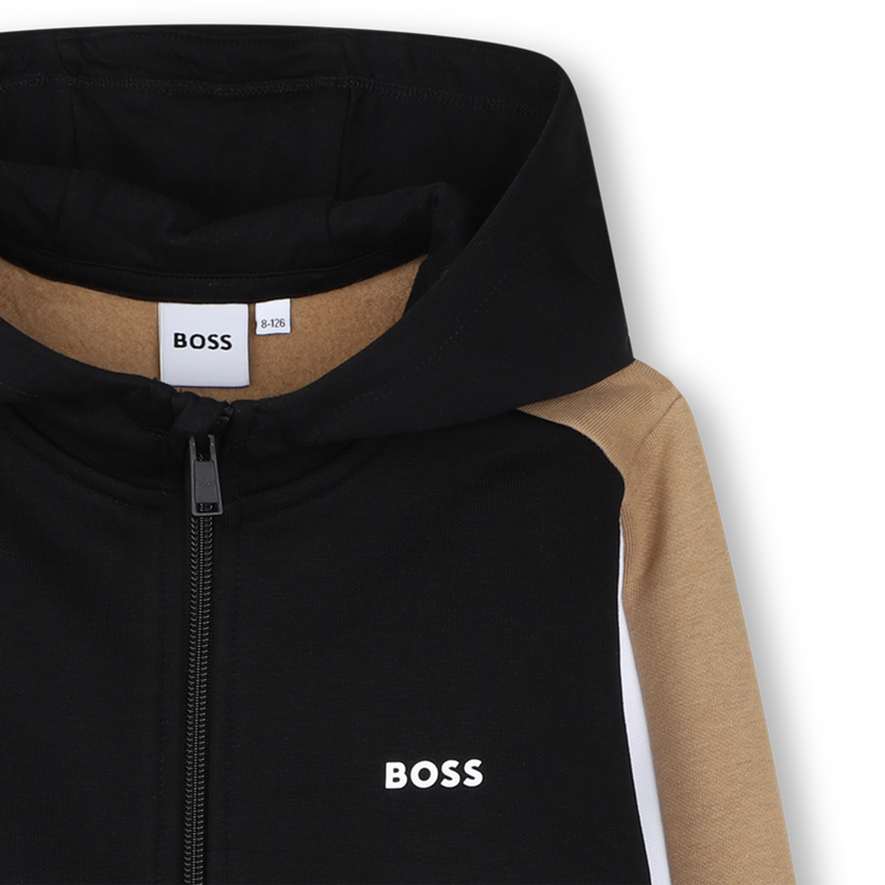 BOSS BOYS BLACK TRACKSUIT J52322/J52290
