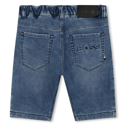 BOSS BOYS SOFT DENIM SHORTS