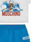 MOSCHINO T SHIRT & SHORTS SET MUG01E