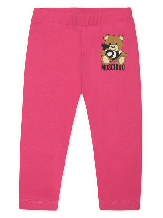 MOSCHINO BABY/TODDLER LEGGINGS SET MDM03K/MFP032