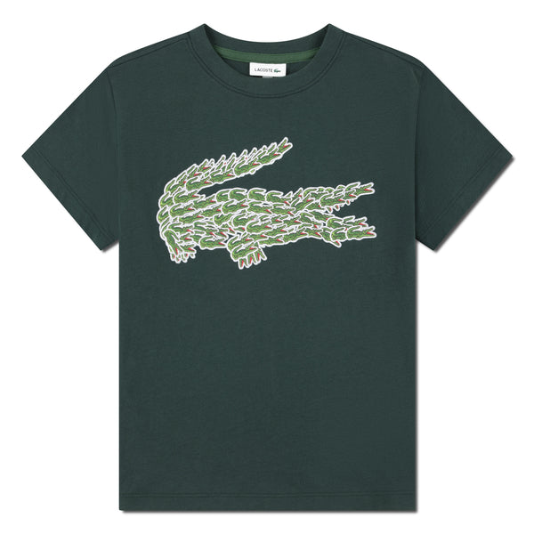 LACOSTE BOYS DARK GREEN T SHIRT 947073