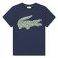 LACOSTE BOYS NAVY T SHIRT 847073