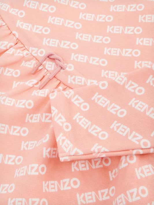 KENZO Kids Baby Girls Pink Logo Dress