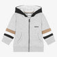 BOSS Baby Jersey Grey Hooded Tracksuit