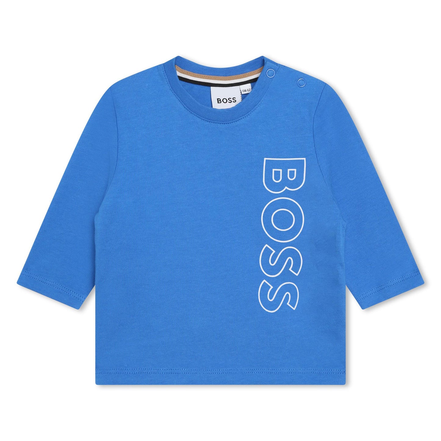 BOSS Baby Boys Blue Logo T-Shirt